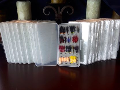 Slim Line Easy Grip Fly Box 168