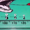 Two Tone Black & White Glass Fly Tying Beads