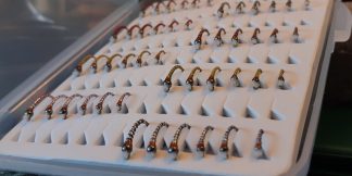 HT Chironomid Pupae Fly Pack 48 (Black Bead Variant)