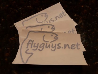 flyguys.net Fish Decal - Blue