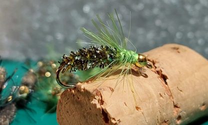 Caddi Melt Cased Caddis Larva (Olive)