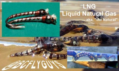 LNG Liquid Natural Gas - the Natural - Chironomid Pupa Fly