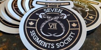 Seven Segments Society Decal