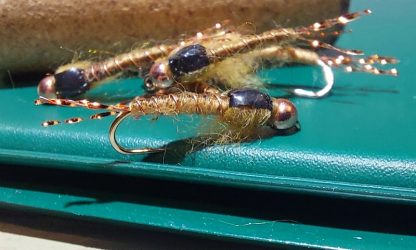 Blasty Ginger Mayfly Nymph Fly Pattern