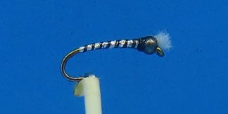 LSD Chironomid Pupa Fly - Ebony (Black)