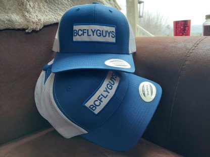 Retro Trucker Hats (BLUE - White) - BCFLYGUYS