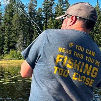 BCFLYGUYS - Fishing Too Close Tee (In Action)